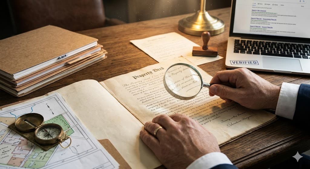 Title verification legal service